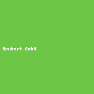 Hersteller: Neubert GmbH