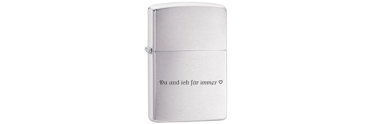 Feuerzeug gravieren – die perfekte Geschenkidee - Feuerzeug gravieren – Geschenkidee mit Stil