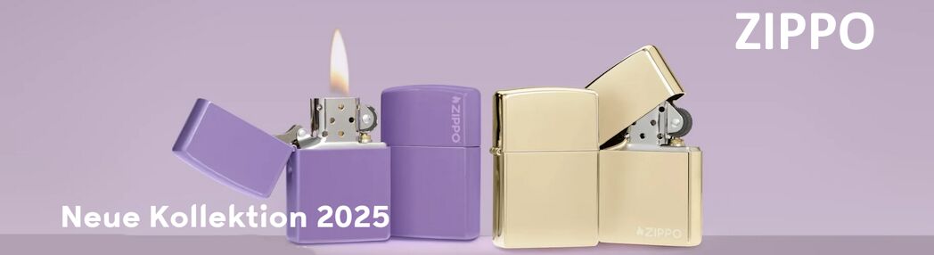 2 Feuerzeuge der neuen Zippo Kolletkion 2025