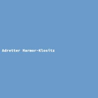 Adretter Marmor-Klositz