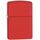 Zippo Red Matte mit Logo 60001204