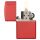 Zippo Red Matte mit Logo 60001204