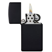 Zippo Slim Black Matte 60000227