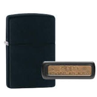 Zippo Media Messing Black 60005770