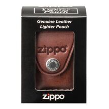 Zippo Ledertasche braun mit Clip 60001218