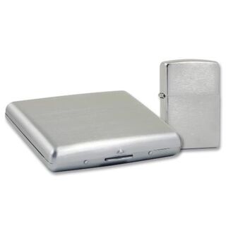 ZIPPO Set Feuerzeug und Etui