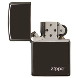 Zippo Ebony mit Logo 60001246