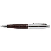 ZIPPO Ballpen Burgundy Leather Wrap