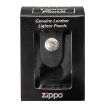 Zippo Ledertasche schwarz mit Schlaufe 60001221