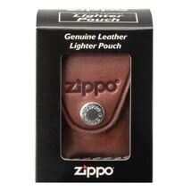 Zippo Ledertasche braun mit Schlaufe 60001216