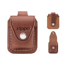 Zippo Ledertasche braun mit Schlaufe 60001216