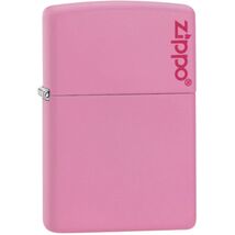 Zippo Pink Matte mit Logo 60001206
