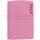 Zippo Pink Matte mit Logo 60001206