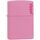 Zippo Pink Matte mit Logo 60001206