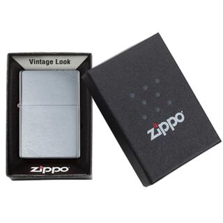 Zippo Vintage Streifen Chrom 60001167