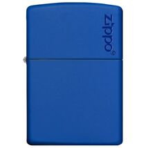 Zippo Royal Blue Matte mit Logo 60001205