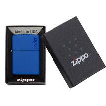 Zippo Royal Blue Matte mit Logo 60001205