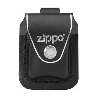 Zippo Ledertasche schwarz mit Clip 60001219