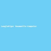 Langlebiger Baumwolle-Computer