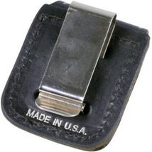 Zippo Geschenkset schwarz/Clip