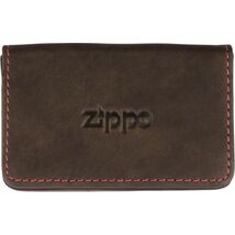 Zippo Visitenkartentasche Leder mocca 2005141