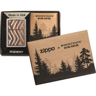 Zippo Woodchuck Herringbone Sweep 60004582