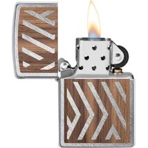 Zippo Woodchuck Herringbone Sweep 60004582