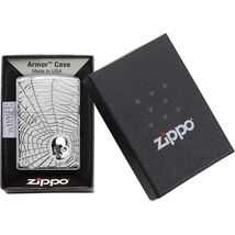 Zippo Spiderweb Skull 60004904