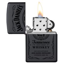 Zippo Jack Daniels Black in Black 60001369