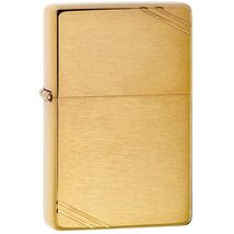 Zippo Vintage Streifen Messing 60000808