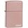 Zippo Rosegold mit Logo 60005213