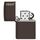 Zippo Brown Matte mit Logo 60005215