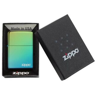 Zippo Teal mit Logo 60005223