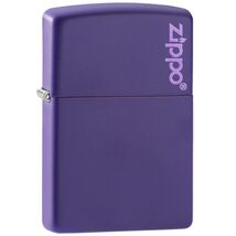 Zippo Purple Matte mit Logo 60005221