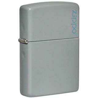 Zippo Flat Grey mit Logo 60005760