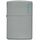 Zippo Flat Grey mit Logo 60005760