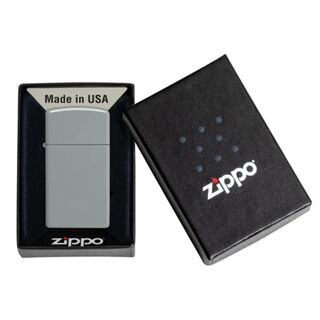 Zippo Slim Flat Grey 60005898