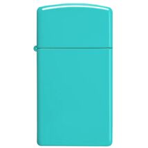 Zippo Slim Flat Turquoise 60005900