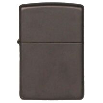 Zippo Set schwarz mit Zigarettenetui