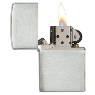 Zippo Sterling Silber Brushed 60000337