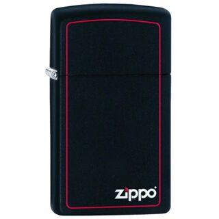 Zippo Slim Red Border 60001438