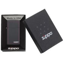 Zippo Slim Red Border 60001438