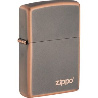 Zippo Rustic Bronze mit Logo 60006257