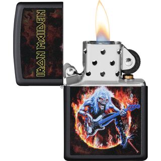 Zippo Iron Maiden Guitar Fire 60006125