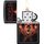 Zippo Anne Stokes Flaming Skull 60006121