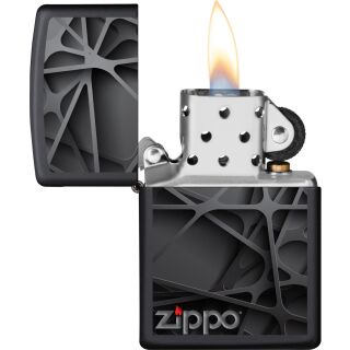 Zippo Black Abstract Design 60005307
