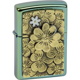 Zippo Trick Golden Clover