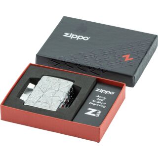 Zippo Spider Deep Carved
