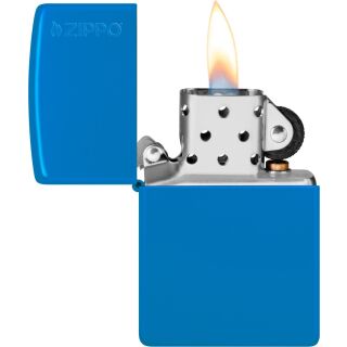 Zippo Sky blue mit Logo 60006627