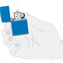 Zippo Sky blue mit Logo 60006627